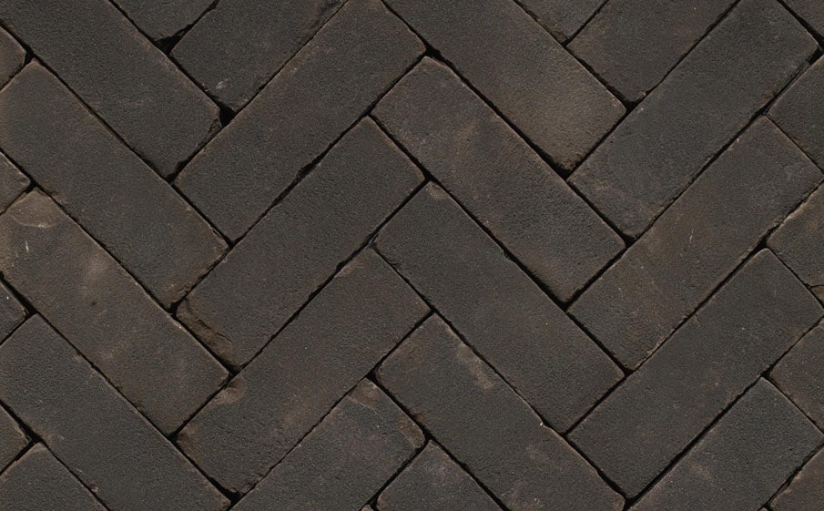 Клинкерная брусчатка Penter Nero tumbled