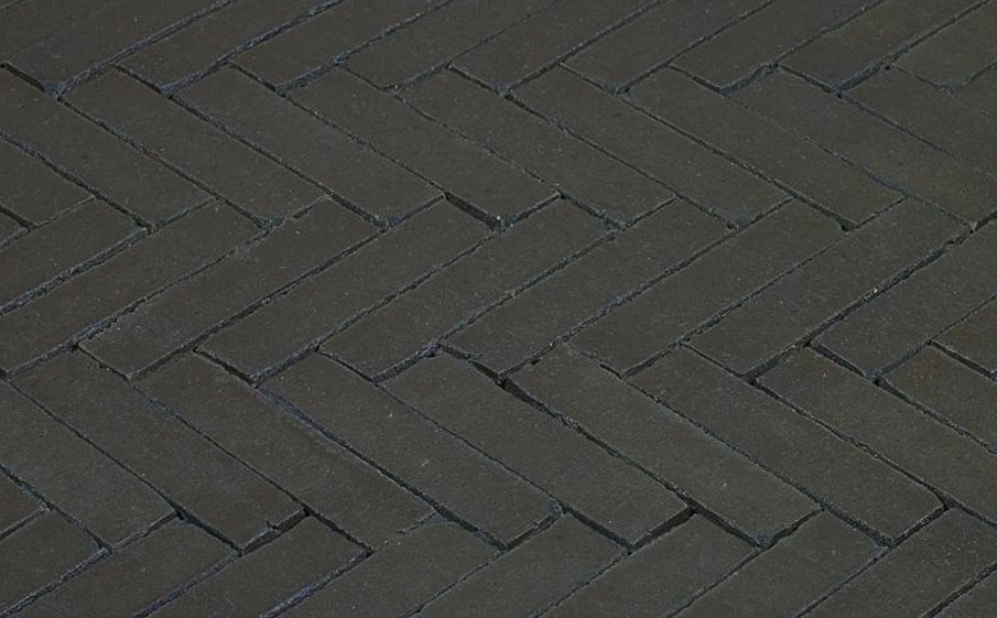 Клинкерная брусчатка Penter Nero wasserstrich