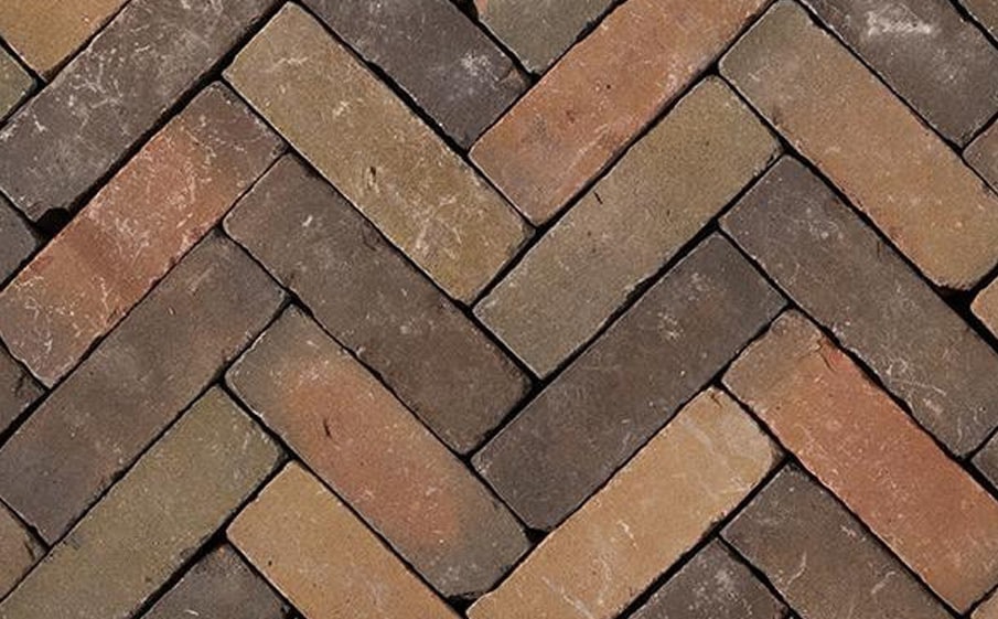 Клинкерная брусчатка Penter Varoton mix wasserstrich tumbled