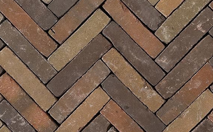 Клинкерная брусчатка Penter Varoton mix wasserstrich tumbled