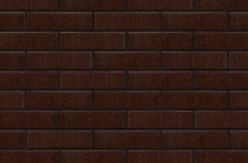 Глазурованная клинкерная плитка для фасада Brown-glazed (02) Коричневый