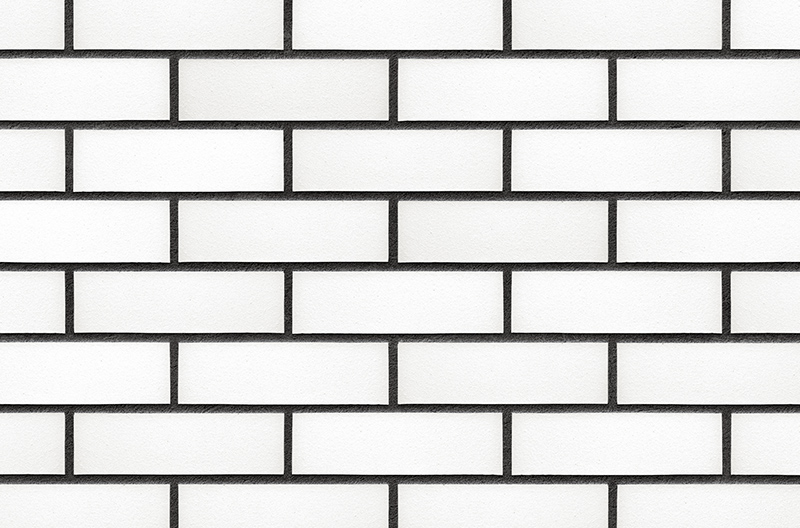 Клинкерная фасадная плитка Just White (29) Просто Белый