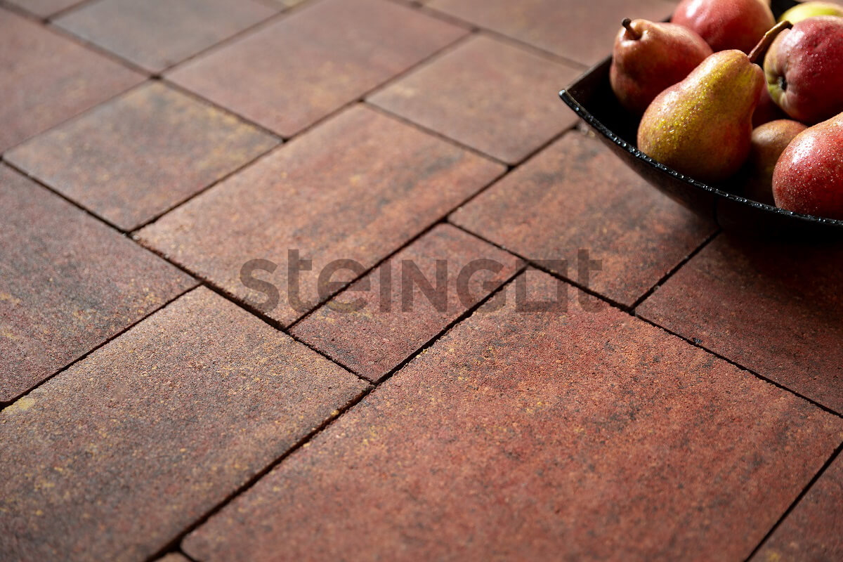 Тротуарная плитка Steingot Бавария Терракота