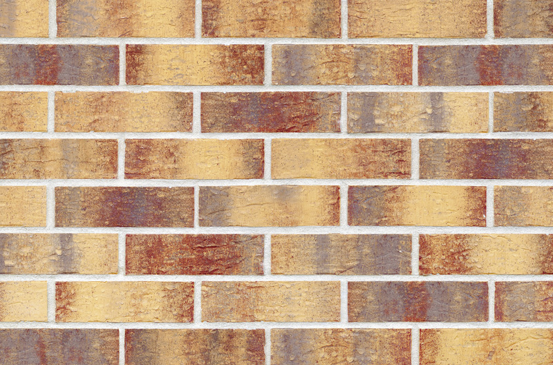 Клинкерная фасадная плитка Rainbow brick (HF15)