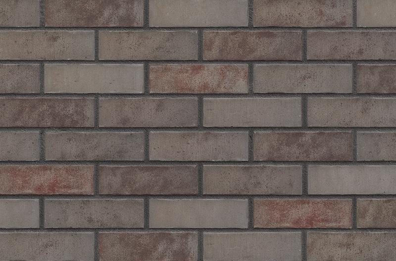 Клинкерная фасадная плитка Grey Satin (HF49)