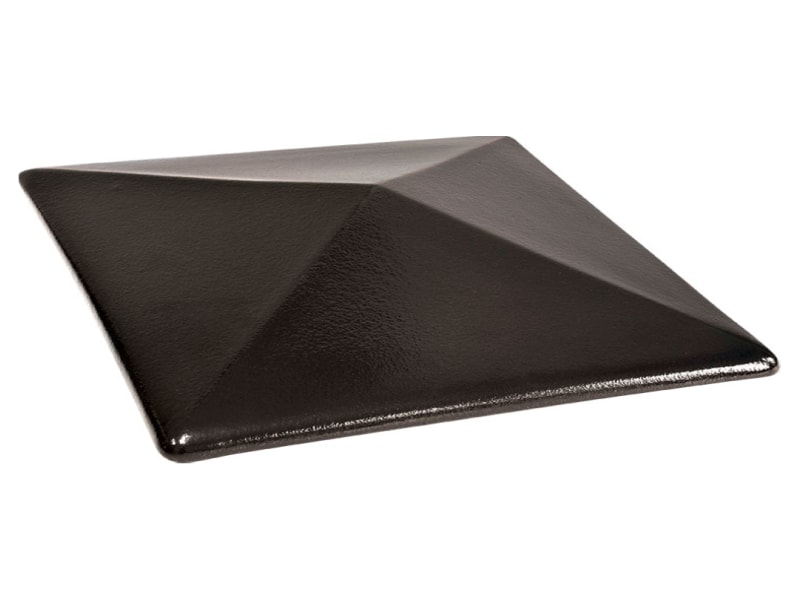 Колпак для столбов забора King Klinker Ониксовый черный (17) Onyx black 445dl