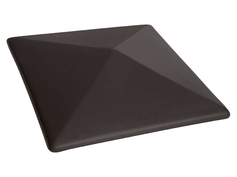 Колпак для столбов забора King Klinker Вулканический черный (18) Volcanic black 400