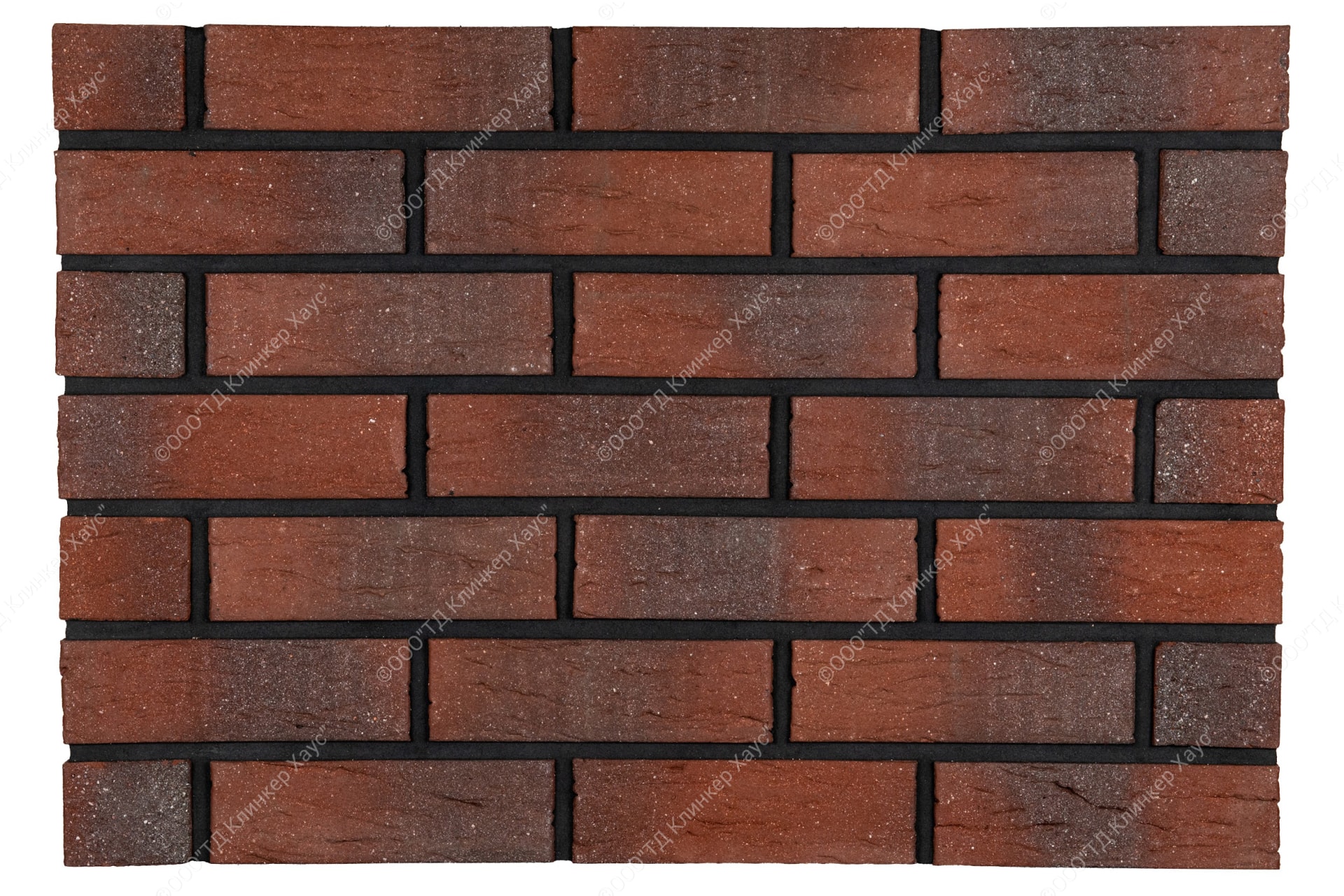 Клинкерный кирпич Feldhaus klinker K335NF90 carmesi antic mana