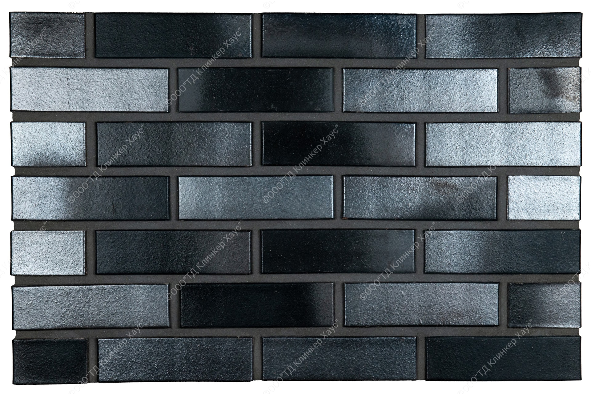Клинкерный кирпич для фасада Feldhaus klinker K518NF geo platinum liso