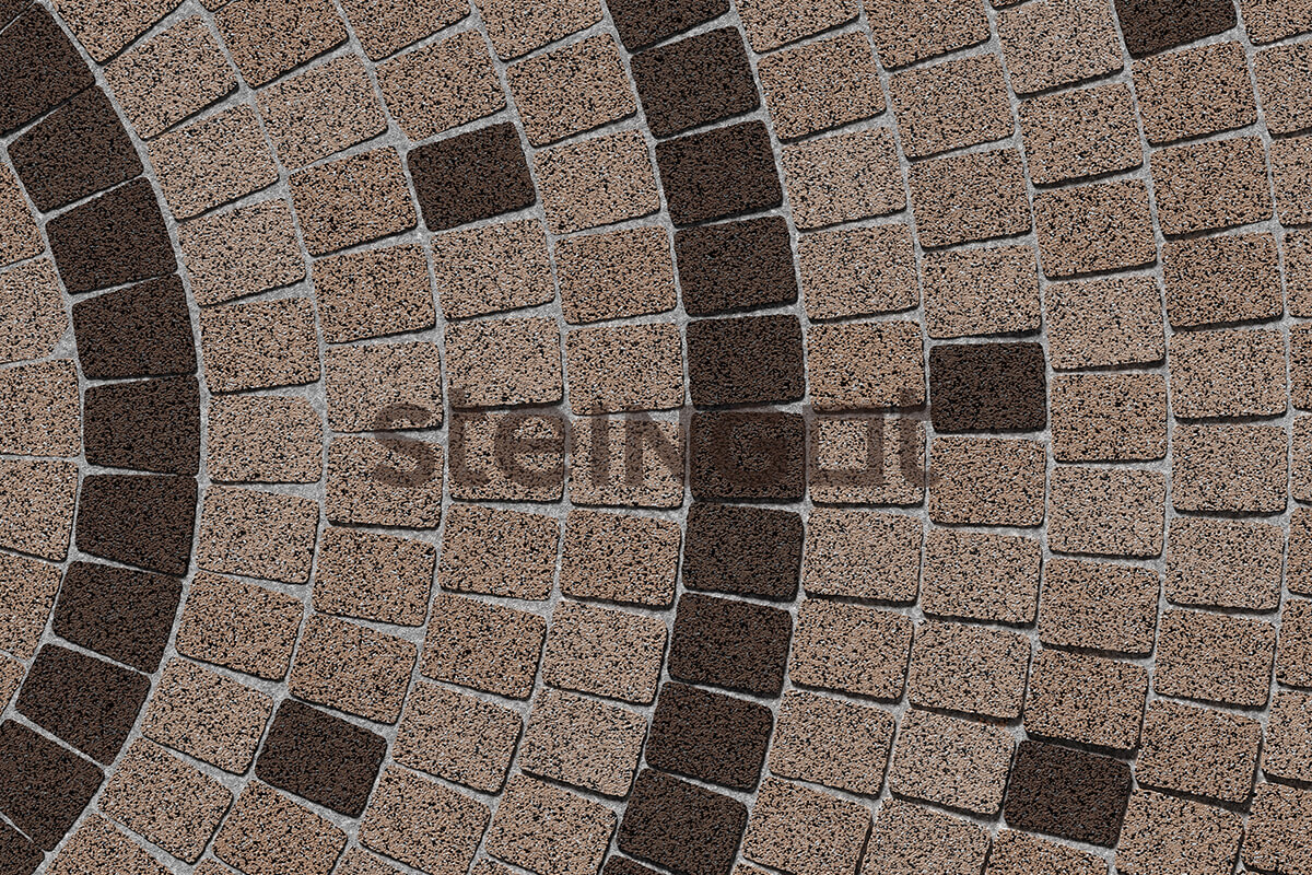 Тротуарная плитка Steingot Granit Premium Классика Арко Bruno