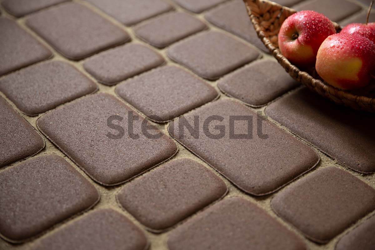 Тротуарная плитка Steingot Классика Коричневая