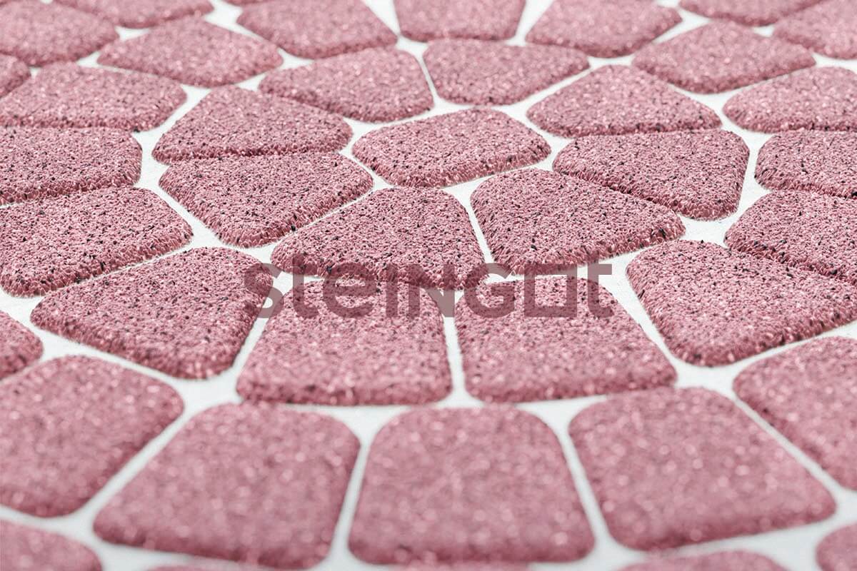 Тротуарная плитка Steingot Granit Premium Классика круговая Rosa Sardo