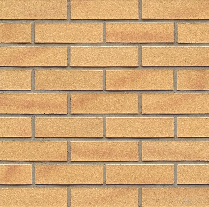 Клинкерный кирпич MUHR NF 02 Gelb-bunt glatt