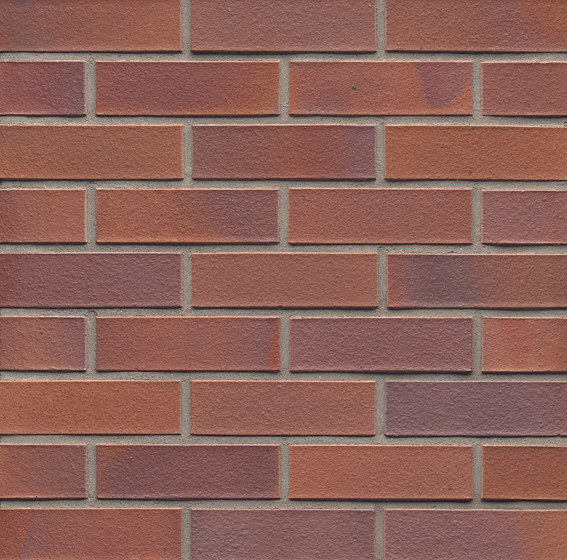Клинкерный кирпич MUHR NF 04 Rotbraun-bunt glatt
