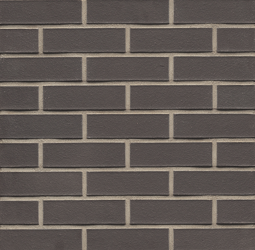 Клинкерный кирпич MUHR NF 05 Eisenschmelz schwarzbraun glatt