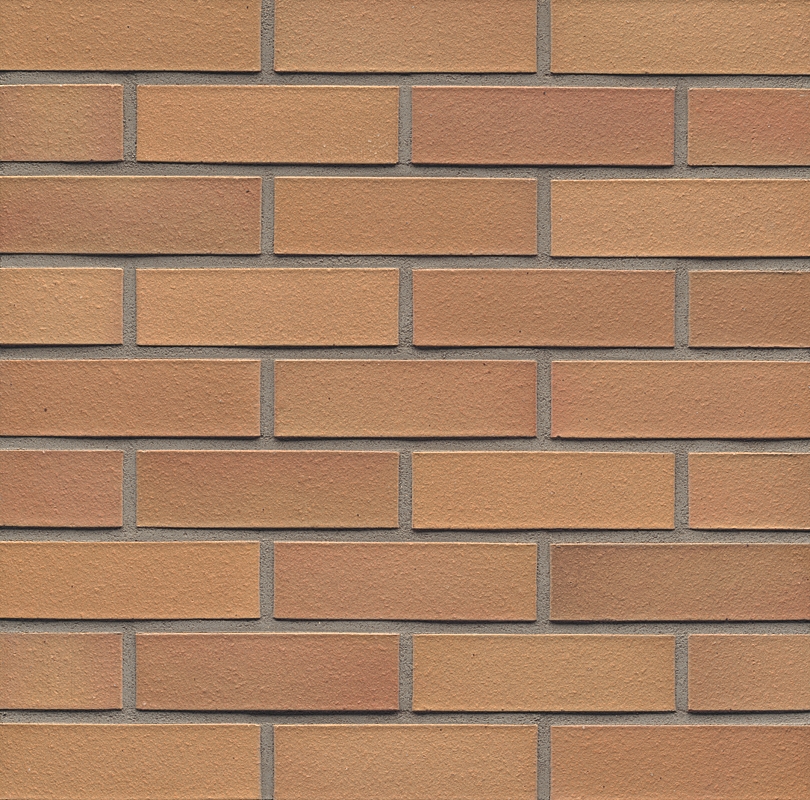 Клинкерный кирпич MUHR NF 06 Hellbraun-bunt glatt