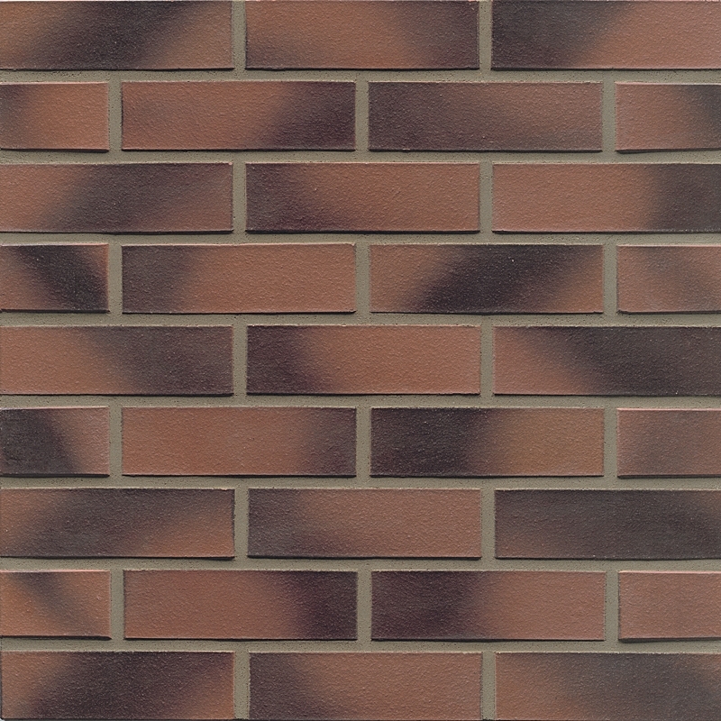 Клинкерный кирпич MUHR NF 11 Rotviolett geflammt glatt
