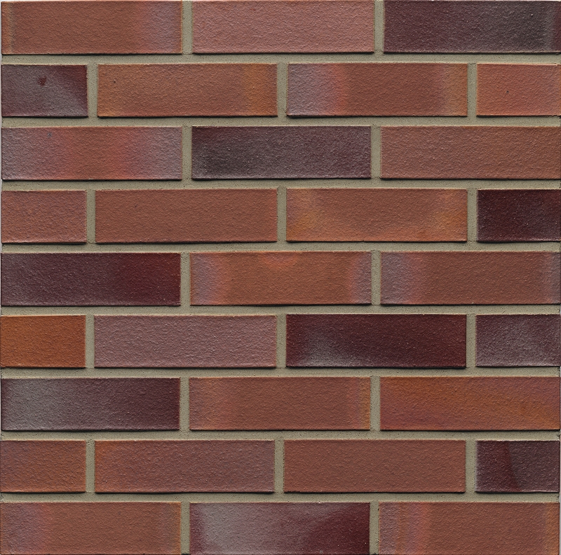 Клинкерный кирпич MUHR NF 14 Rotblau-bunt