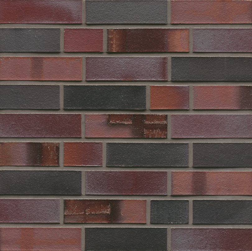 Клинкерный кирпич MUHR NF 29 Schwarzblau-bunt spezial