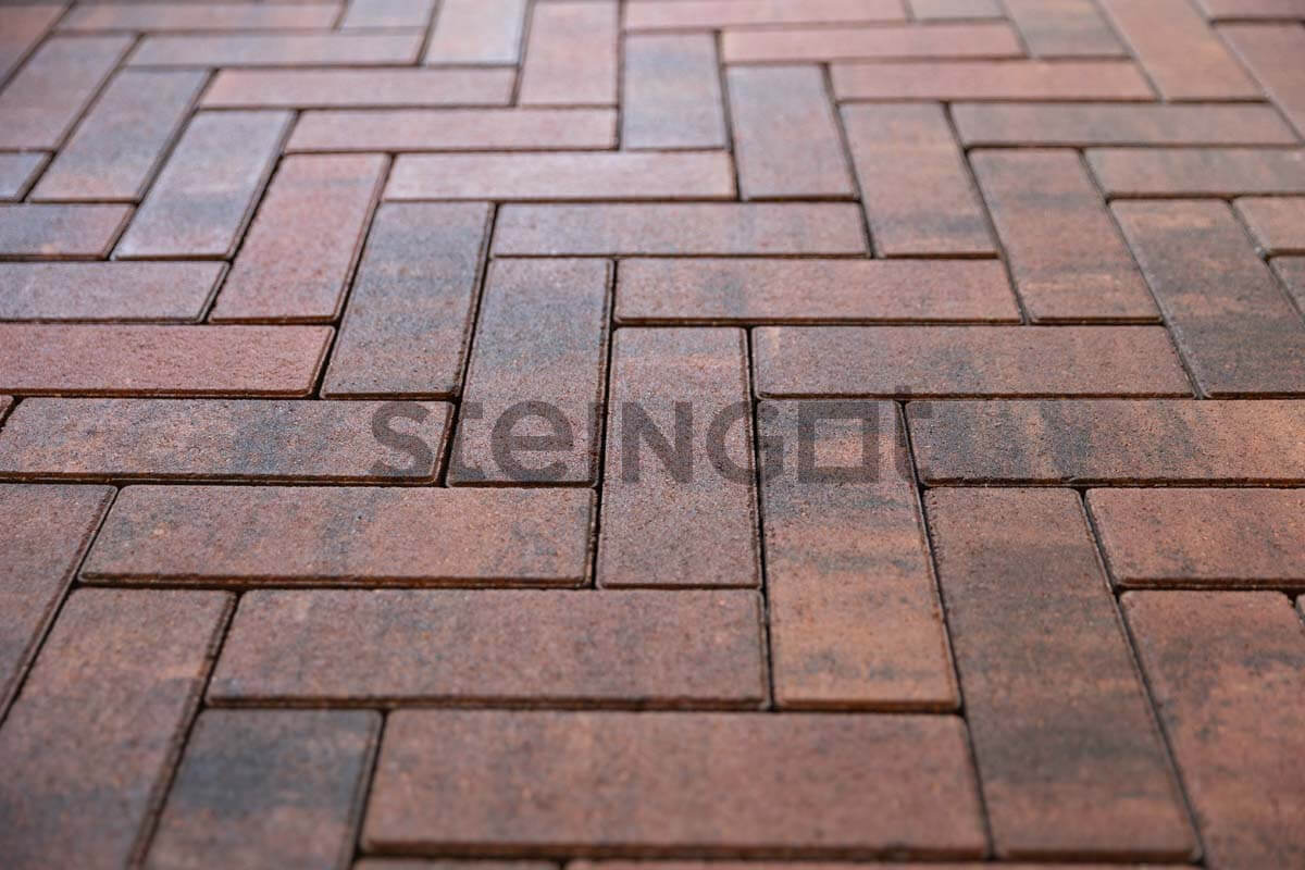 Тротуарная плитка Steingot Паркет Клинкер