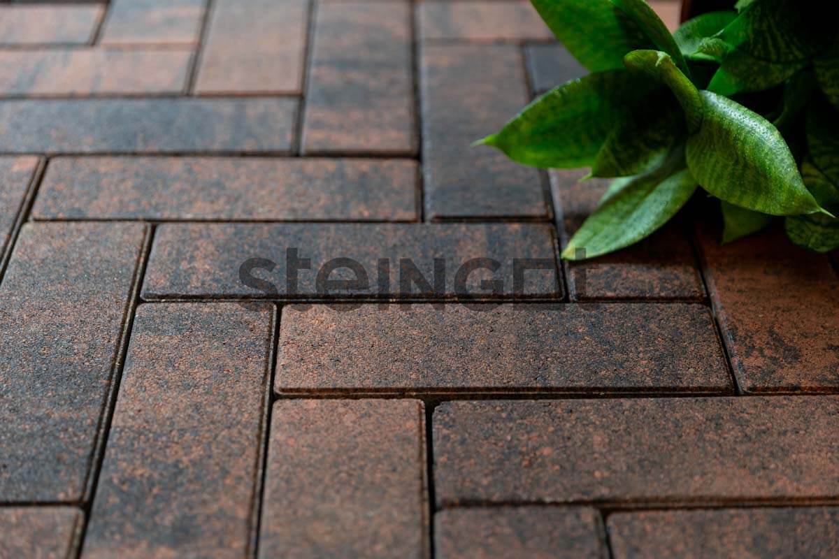 Тротуарная плитка Steingot Паркет Тигр