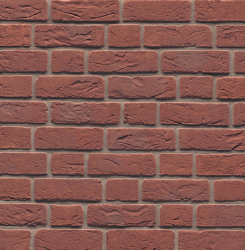 Клинкерный кирпич MUHR WDF 02 rot-braun bunt fein besandet