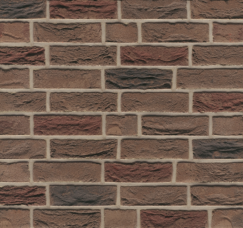 Клинкерный кирпич MUHR WDF 2 rot-braun bunt fein besandet