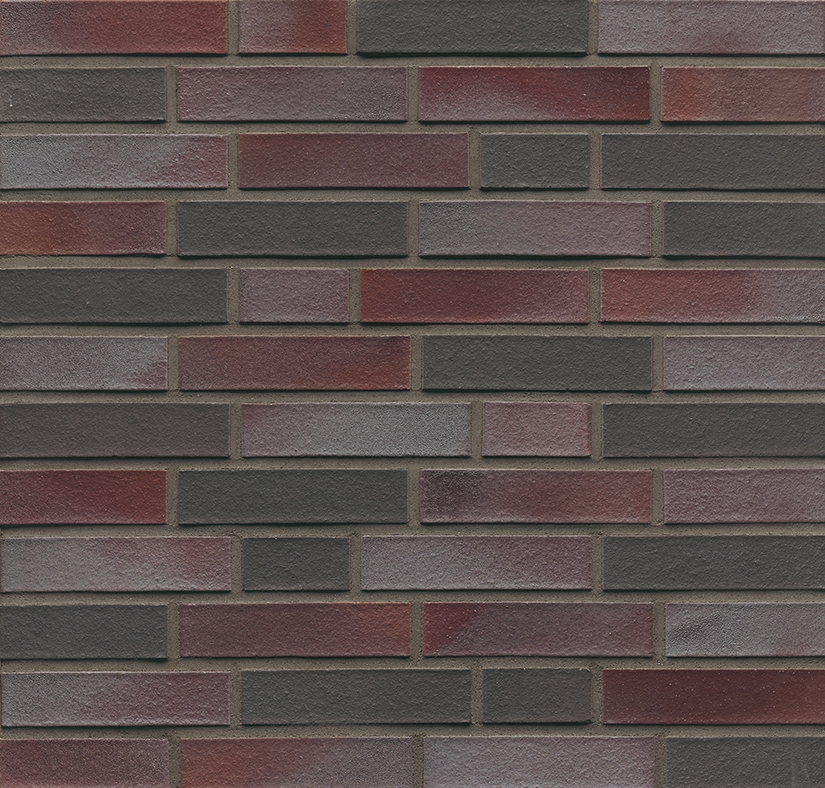 Клинкерный кирпич MUHR WF 25 Violettschwarz glatt